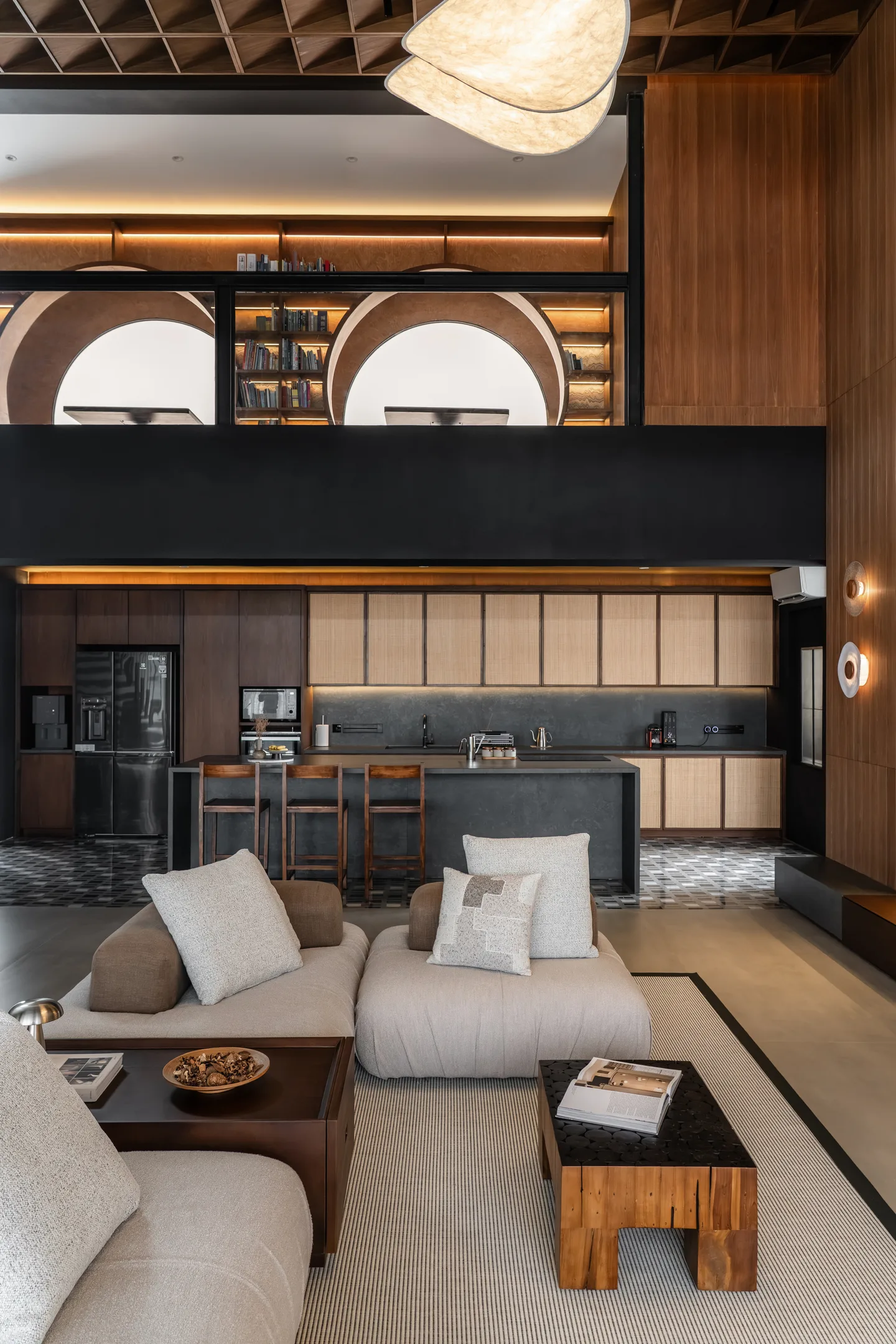 TV House interior / detail view