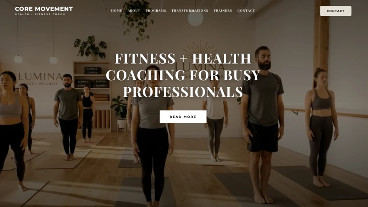 Core Fitness Platform