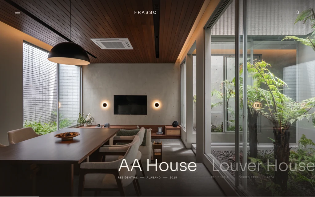 Frasso Architecture & Web Catalog Design