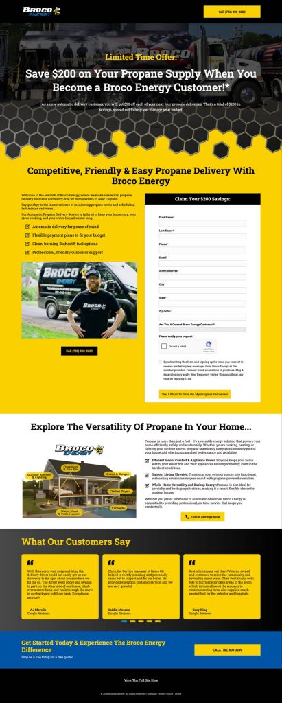 Broco Energy Commercial Fuel Funnel